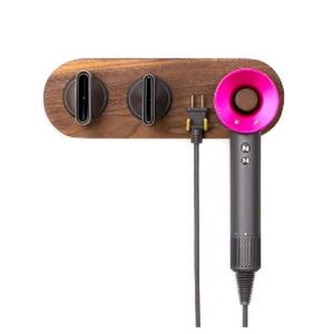 Handmade Wooden Dyson Dryer Wall Holder